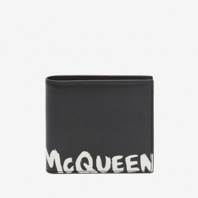 Alexander McQueen Graffiti Wallet